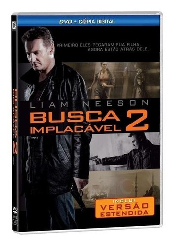 Dvd Busca Implacável 2 - Versão Estendida - Lacrado & Orig