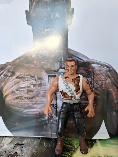 Figura Hot Blast Terminator. Terminator 2 Future War. Kenner