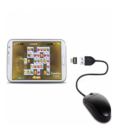 Imagen 3 de 8 de Adaptador Convertidor Otg Micro Usb Macho A Usb Hembra