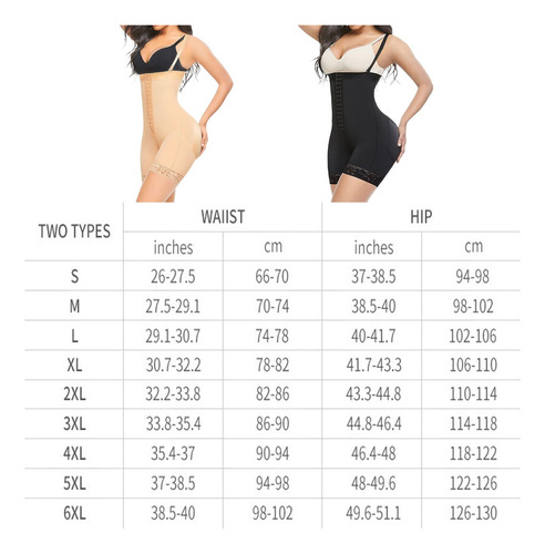 Fajas De Talla Grande For Mujer Control De Barriga Busto