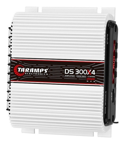 Módulo Automotivo Taramps Ds300x4 300 + Radio Usb Integrado