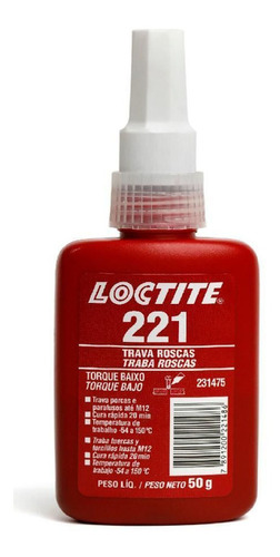 Adesivo Trava Rosca 221 50 G Loctite