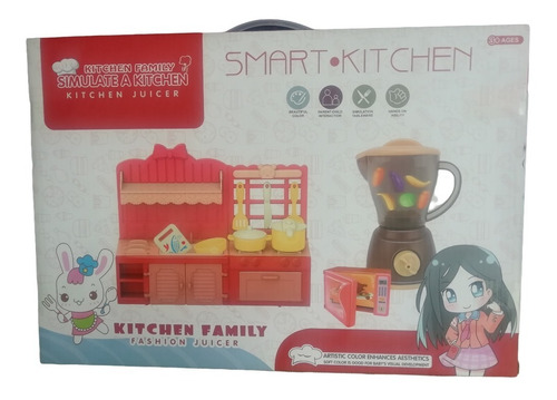 Mini Cocinita Smart Kitchen Juicer Family 23pzs