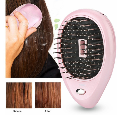 Peine De Magnetic Vibration De Masaje Eléctrico Para Cabello