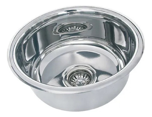 Cuba Redonda 30cm (30x15) Inox 430