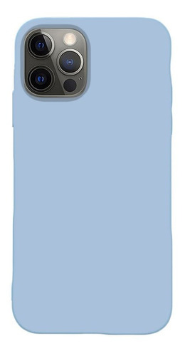 Protector Para iPhone 12 Pro Max Simil Original Celeste 