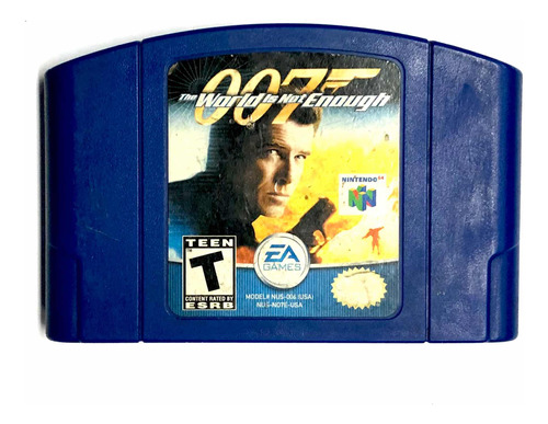 007 The World Is Not Enough - Original Nintendo 64 Bond Ntsc