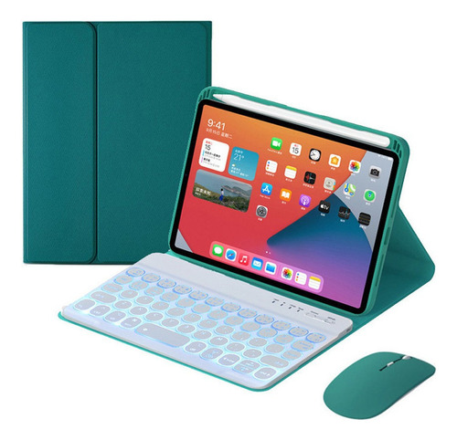 Funda Con Teclado Retroiluminada Con Ratón Para iPad Mini 6