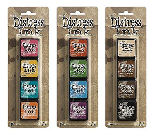 Ranger Tim Holtz Distress Mini Kits De Almohadillas De Tinta