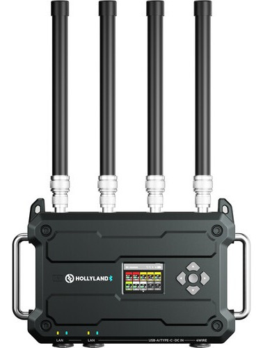 Hollyland Solidcom C1 Pro Roaming Hub 10s G-mount, 1.9 Ghz Color Negro