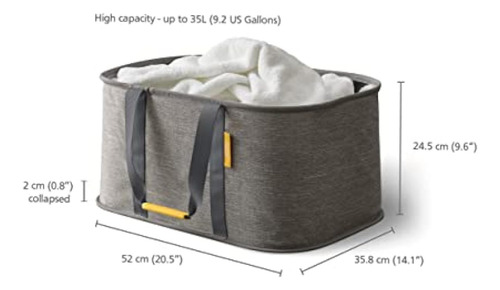 Bolsa Plegable De 35 Litros, Duradera Y Resistente