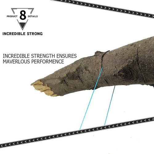 Línea De Pesca Trenzada Frwanf - Super Strong 8 Hilos Cable