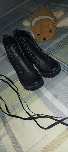 Botas Negras Dama T37 Altas Casi Nuevas (Usado)