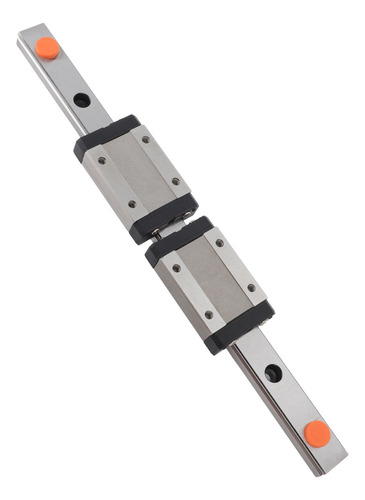Riel Lineal De Acero Para Rodamientos, Guía De 200 Mm, 2 Blo