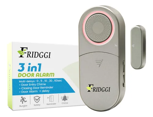 Alarma 3 En 1 Alarma Ajar De Puerta, Timbre De Puerta C.