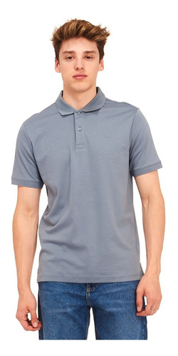 Playera Tipo Polo Calvin Klein Manga Corta Para Hombre