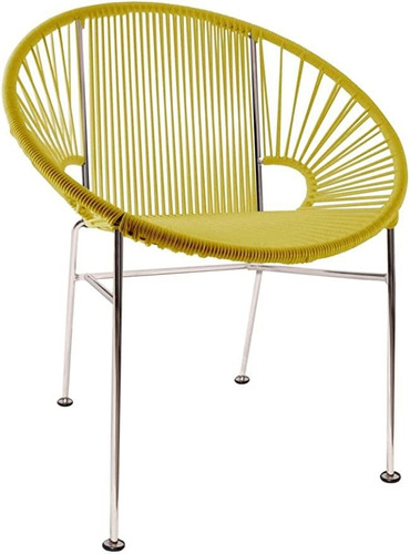 Innit Designs Concha - Silla (estructura Cromada), Color Am.