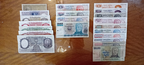 Billetes Argentinos Moneda Nacional, Peso Ley, $ Arg. N801