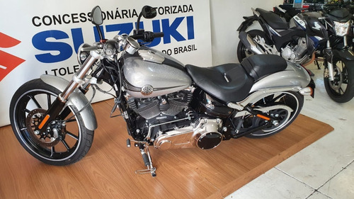 Harley Blackout 2015 Prata 11000 Km Com Escape