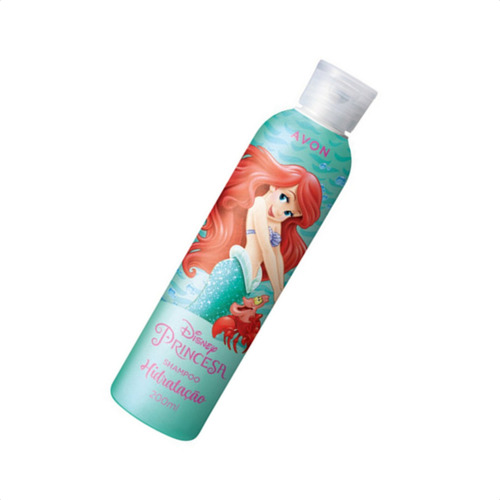 Shampoo Infantil Hidratação Para Cabelos Princesa Ariel