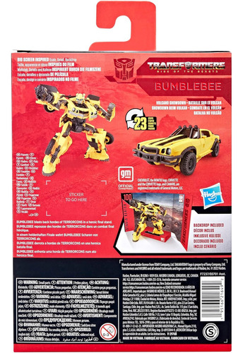 Hasbro Bumblebee Studio Series 100 Transformers Rise Beasts