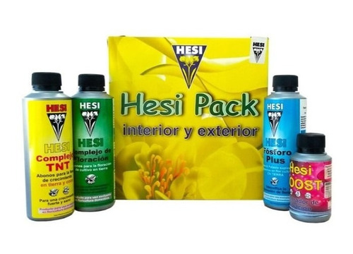 Pack Hesi 850ml (crecimiento, Floración Y Engorde)