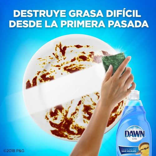 Imagen 2 de 9 de Dawn Blue Original Lavaplatos 2,21 Lts
