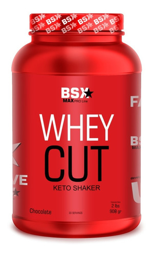 Whey Cut Bsx Nutrition Sabor Vainilla 900g