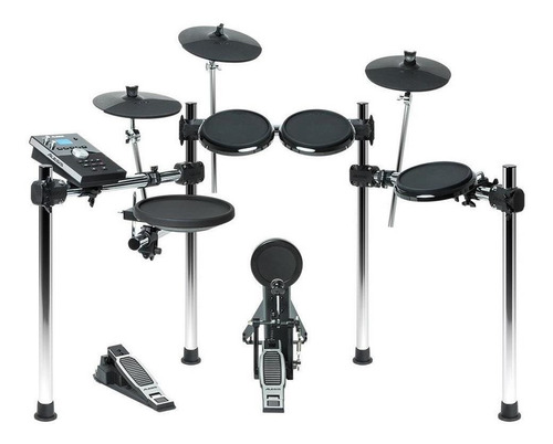 Bateria Eletrônica Alesis Forge Kit Com Pads Dual Zone, Módu
