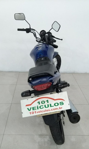 Moto Honda Cg Fan Ks Azul