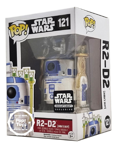 Funko Pop - Star Wars - R2-d2 Jabba´s Skiff # 121 Smuggler´s