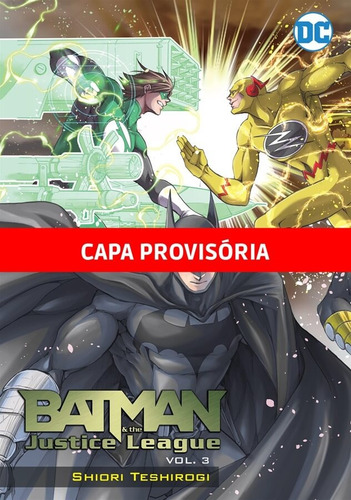 Batman e a Liga da Justica Vol.3, de Teshirogi, Shiori. Editora Panini Brasil LTDA, capa mole em português, 2022