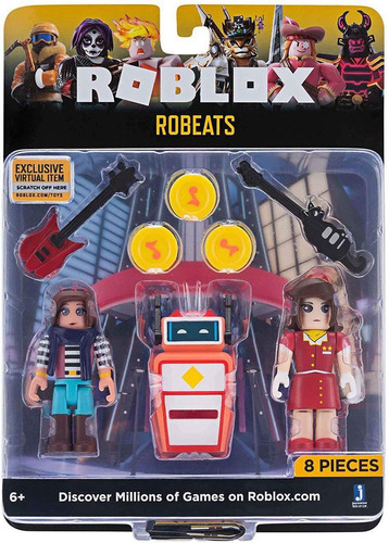 Conjunto De Figuras Roblox 8 Peças Robeats - Sunny 2213