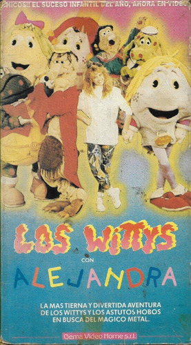 Los Wittys Con Alejandra Vhs Original