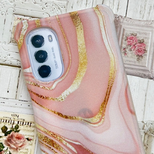 Imagen 1 de 3 de Funda Tpu Diseño Marmol Para Motorola Moto G52 G82