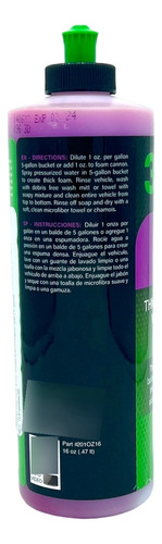 3d Wash N Wax Shampoo Con Cera 16oz.