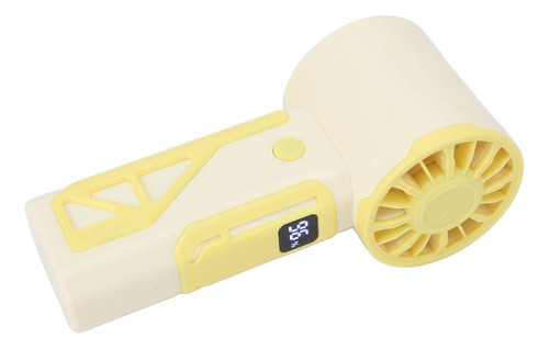 Ventilador Portátil De Mano Amarillo Mini Potente Usb