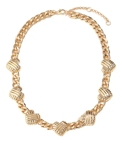 Collares En Forma De U Con Temperamento Melocotón Para Mujer