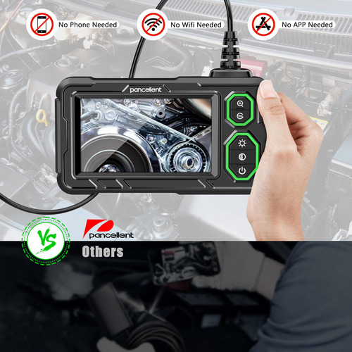 Cámara De Inspección Boroscopio Industrial 4.3 Modelo Ip67