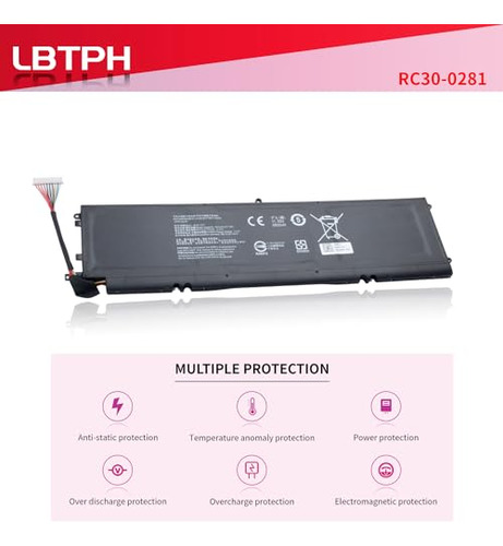 Lbtech Rc30-0281 Batería Para Razer Blade Stealth 13.3 2018
