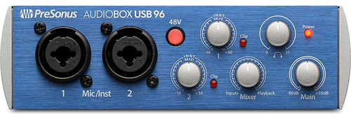 Presonus Audiobox 96 Interfaz De Audio Puede Variar En Azu. Color Verde Oscuro