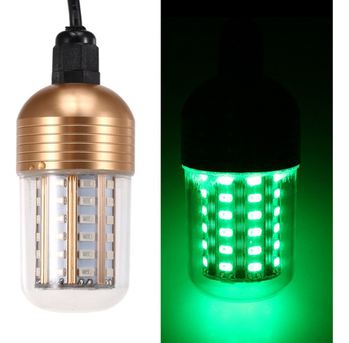 Luz De Pesca Nocturna Submarina De 12 V-60 V, 30 W, 60 Led