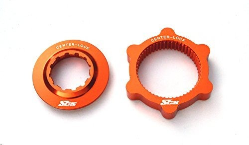Scs Montage Centerlock Adaptador Para Shimano Hub-orange