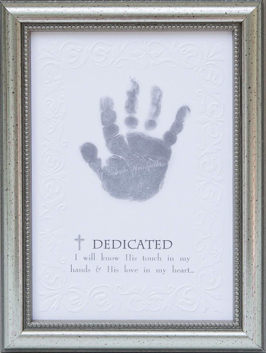 El Abuelo Regalo Co. Creciendo En Frame Fe Handprint