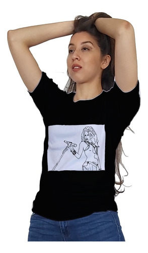 Polera Shakira Diseño Exclusivo