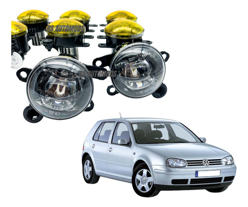 Faros Niebla Valeo Led Cold White / Oem / Vw Golf Mk4