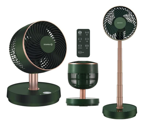 Ventilador De Pedestal Oscilante, Plegable De 22 Pulgadas, V