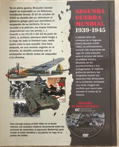 Segunda Guerra T7 De Los Balcanes A La Operación Barbarroja (Usado)