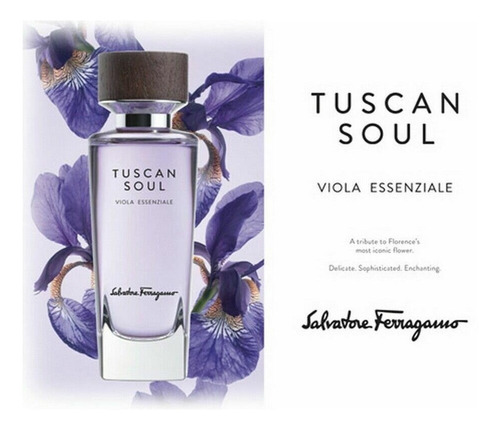 Perfume Tuscan Soul Viola Essenziale Edt 75ml Ferragamo