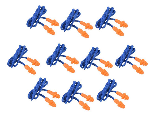 40 Tapones Para Oídos Blandos De Silicona De Seguridad, Prot
